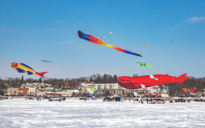 Kites On Ice Festival